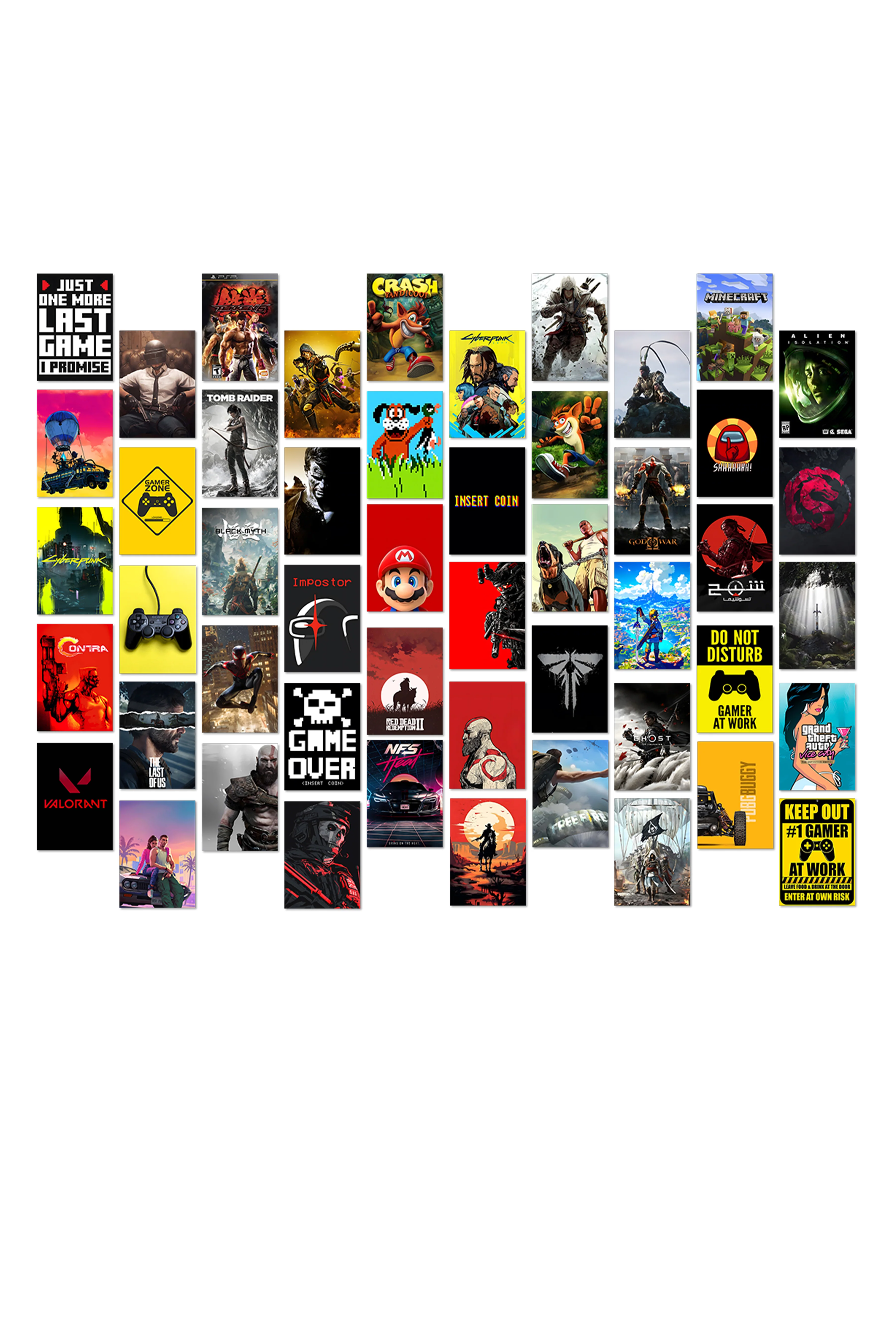 50 Epic Game Collage Set - Image 3
