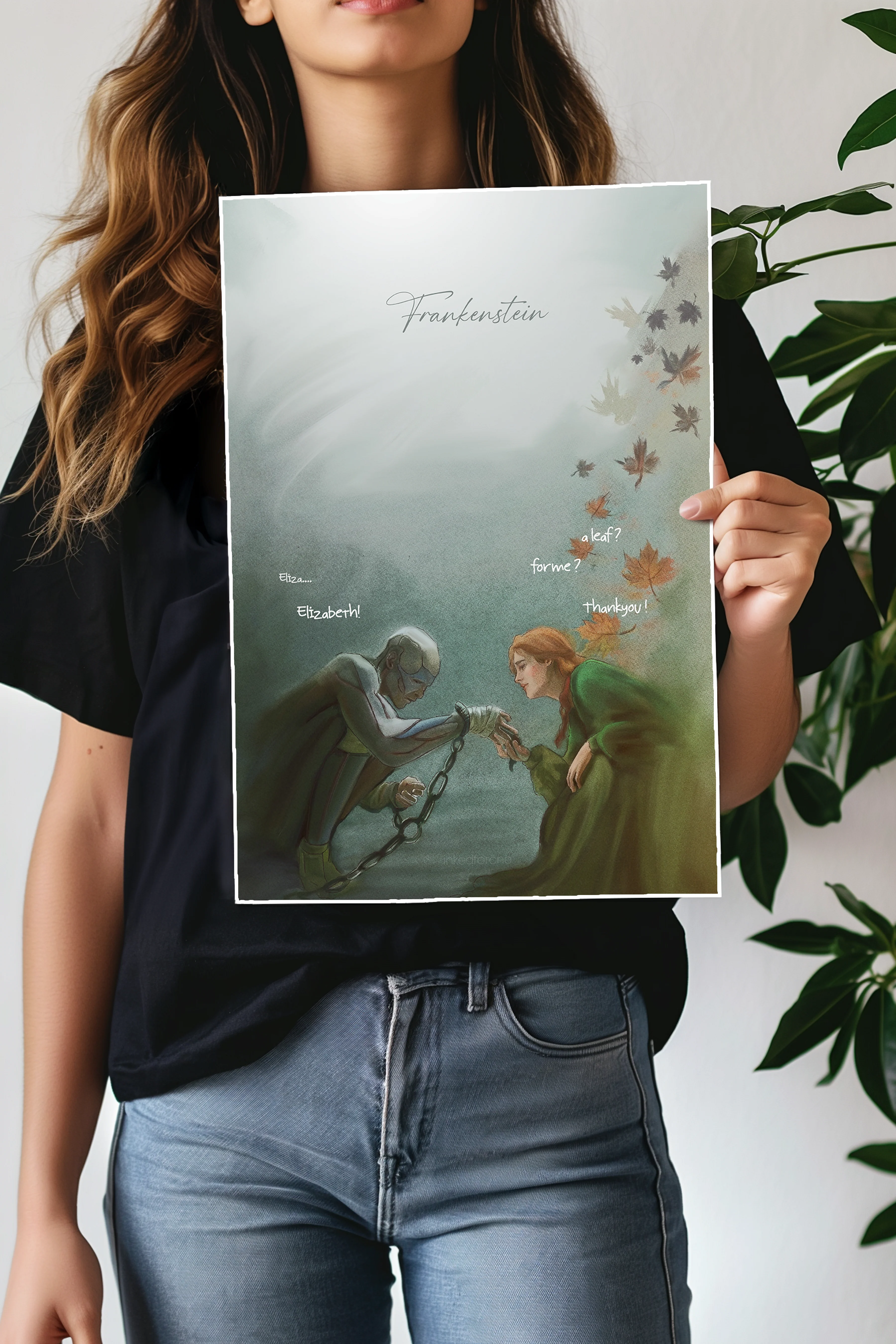 A leaf | Frankenstein Art Poster | Movie Poster - Image 2