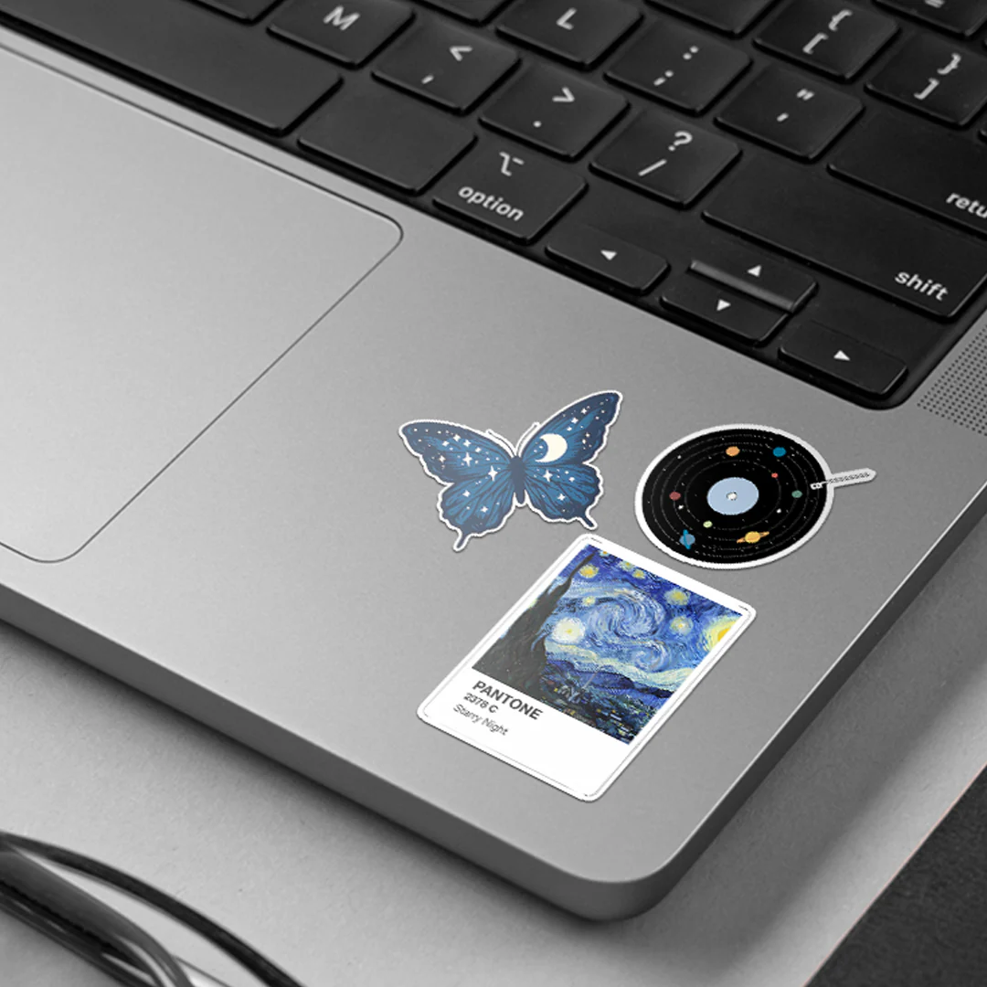 Aesthetic Blue #01 | Stickerized | 5 Stickers - Image 2