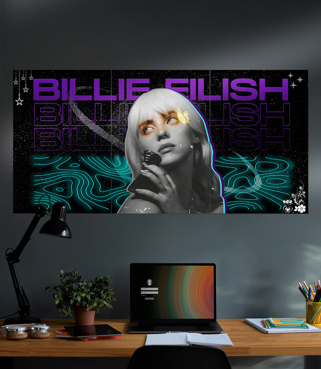 Billie Eilish #01 | Music | 3 Piece Set - Image 2