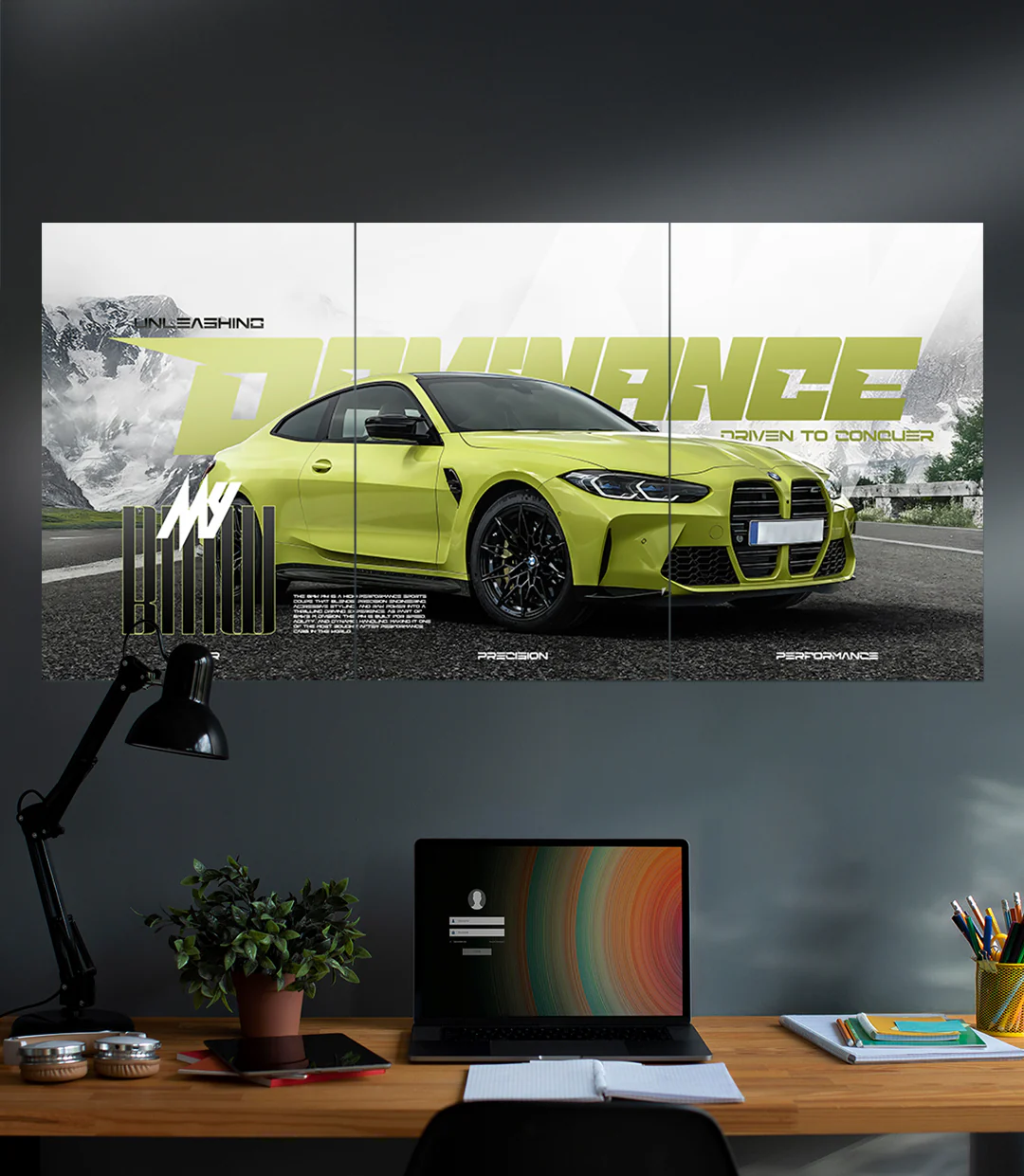BMW M4 Competition #01 | Dominance | Car Set | 3 Piece Set - Image 2