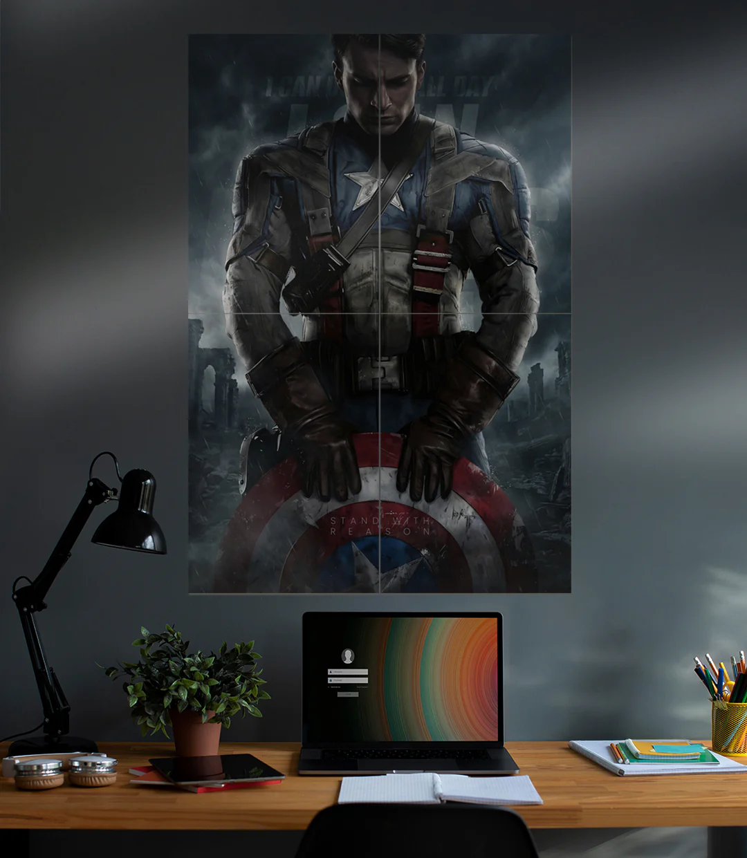 Captain America | I Can Do This All Day | 4 Piece Set - Image 2