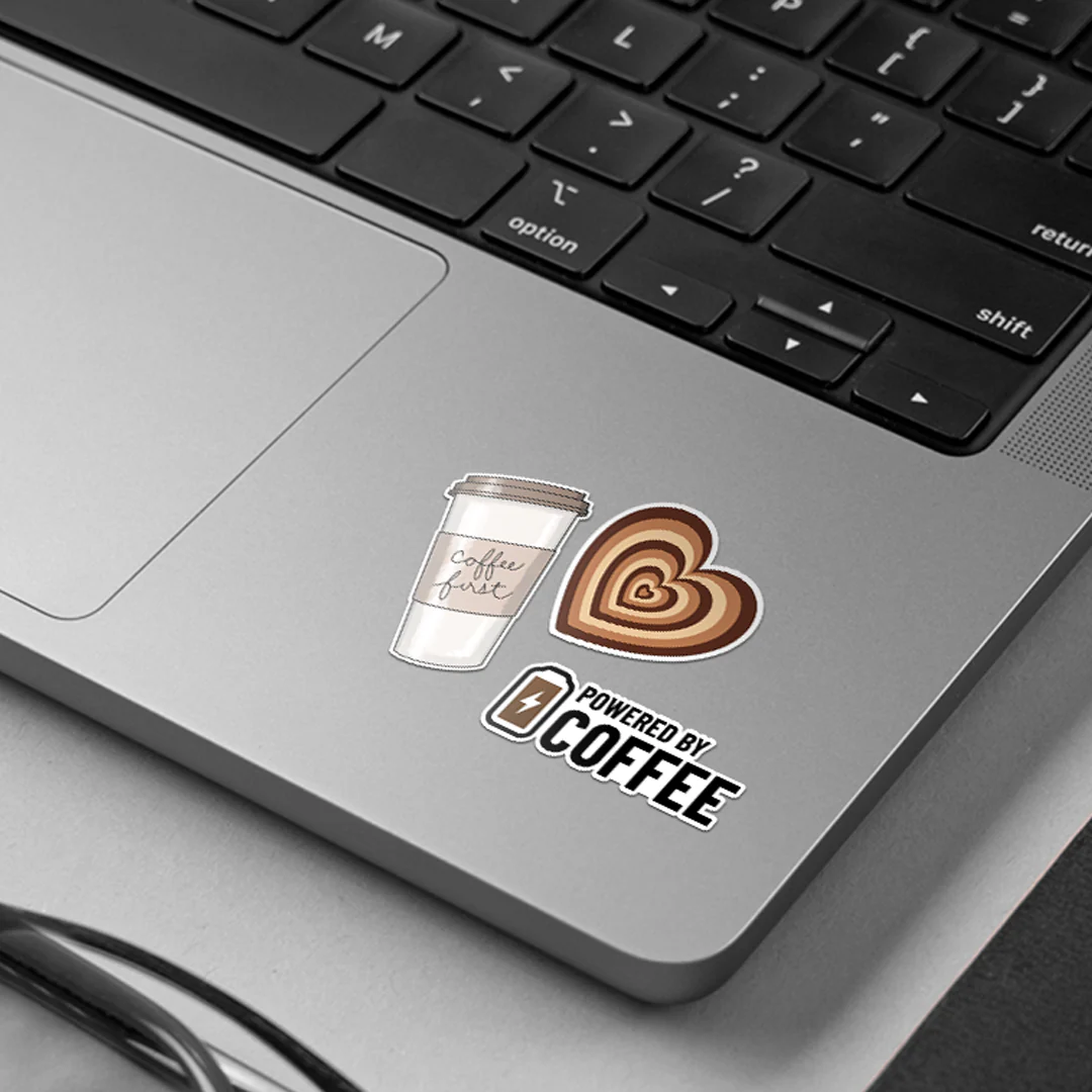 Coffee Vibes Aesthetic Journal Sticker #01 | Stickerized | 10 Stickers - Image 4