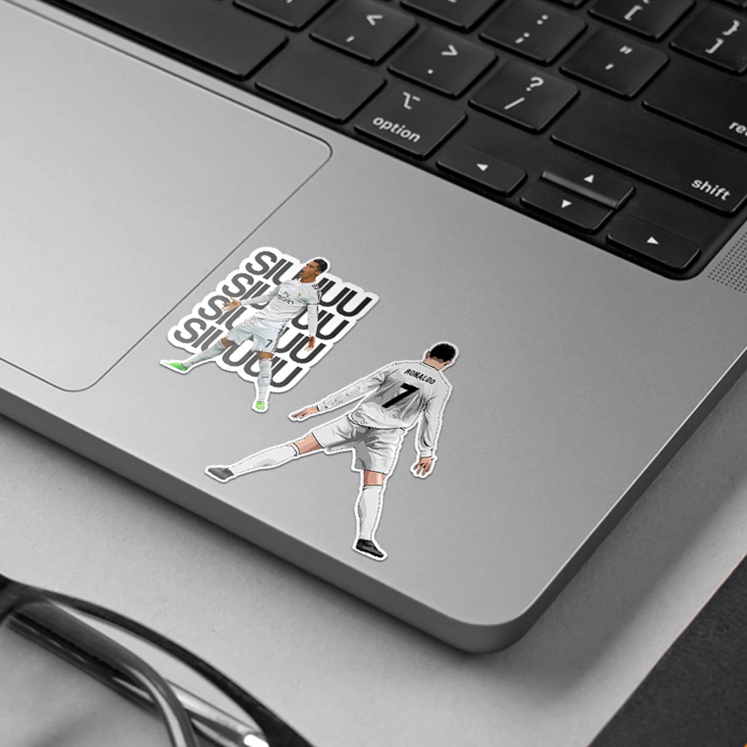 Cristiano Ronaldo #01 | Stickerized | 5 Stickers - Image 2