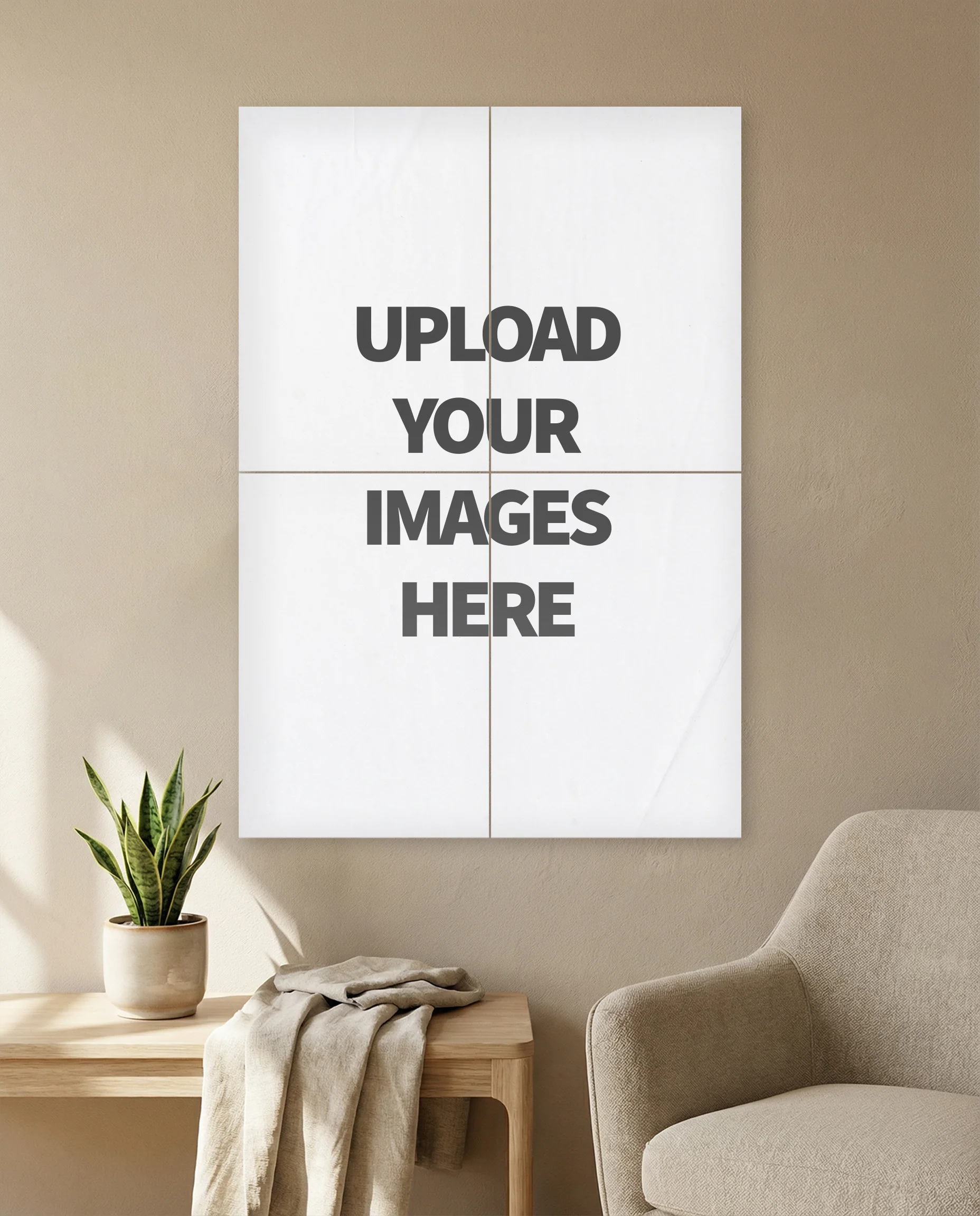 Customize Your Wall 4 Piece Split Art Set (2×2 Grid) - Image 2