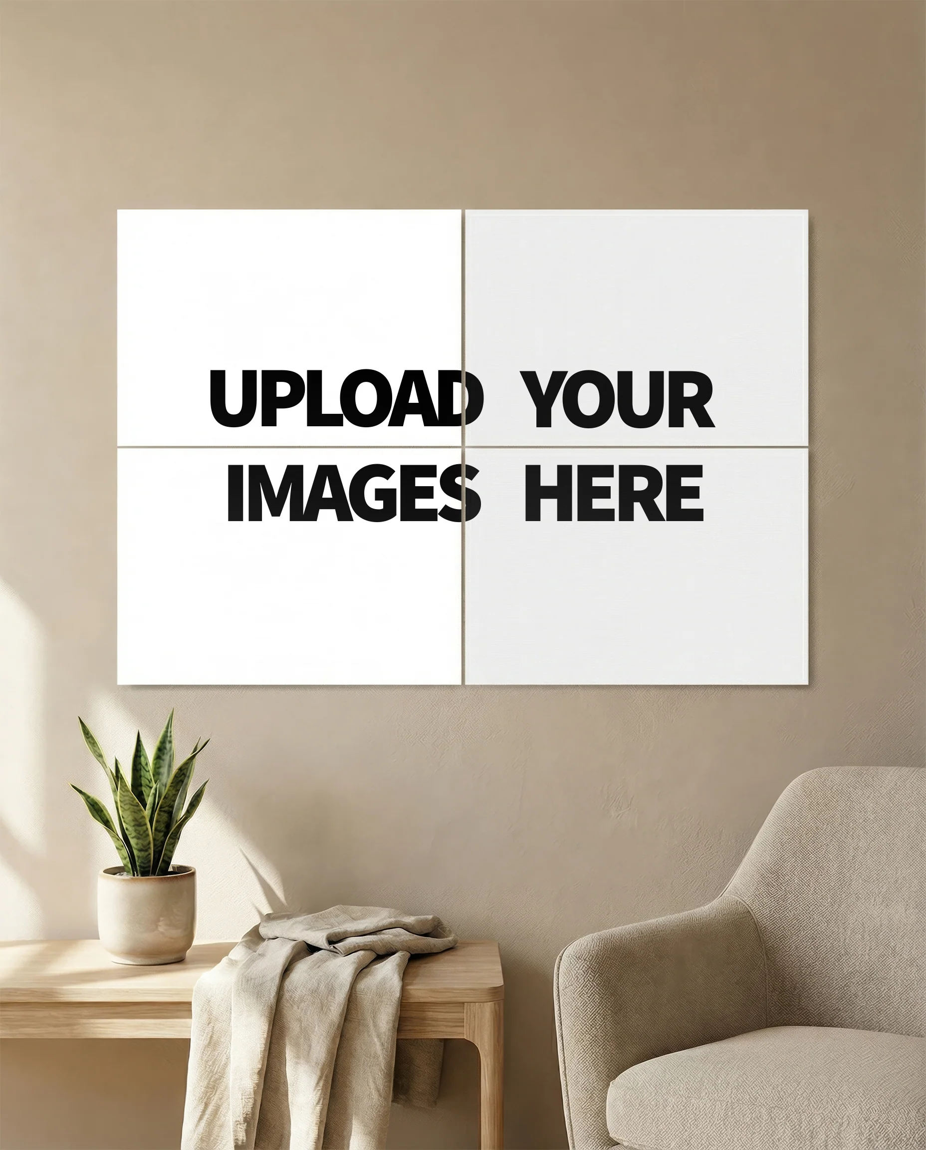 Customize Your Wall 4 Piece Split Art Set (2×2 Grid) - Image 3