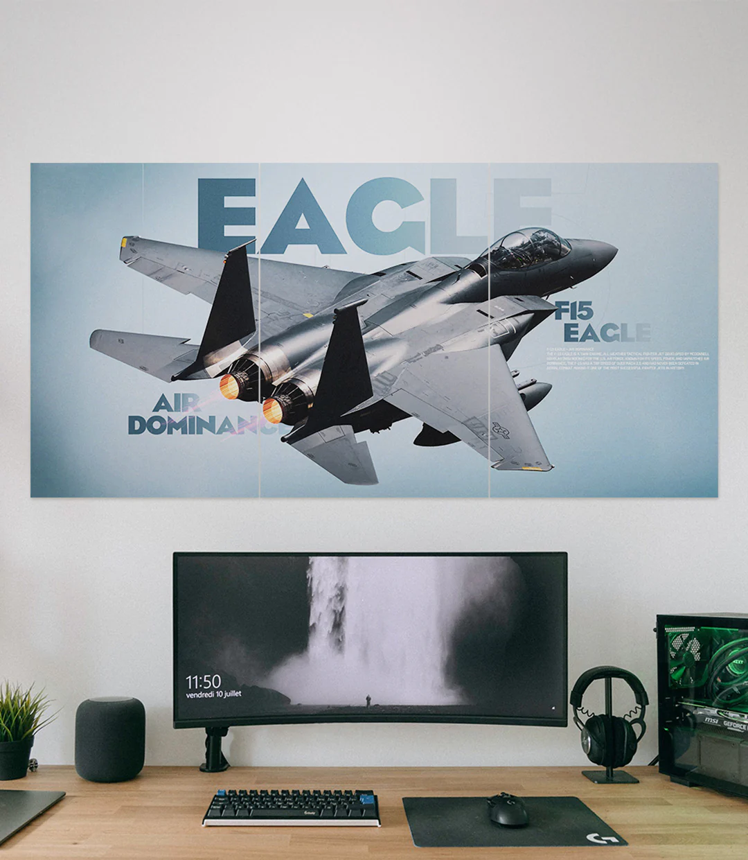 F15 EAGLE | Fighter Jet | 3 Piece Set - Image 2