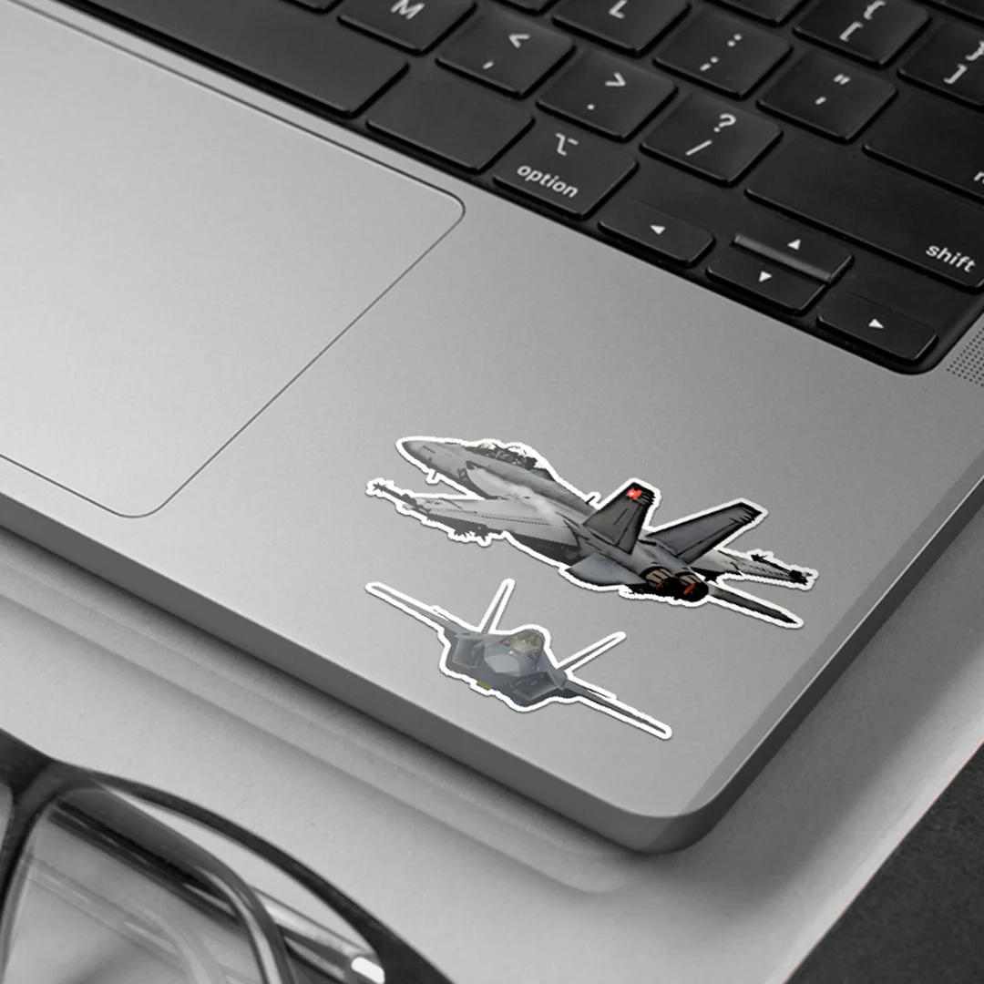 Fighter Jet #01 | Stickerized | 5 Stickers - Image 2