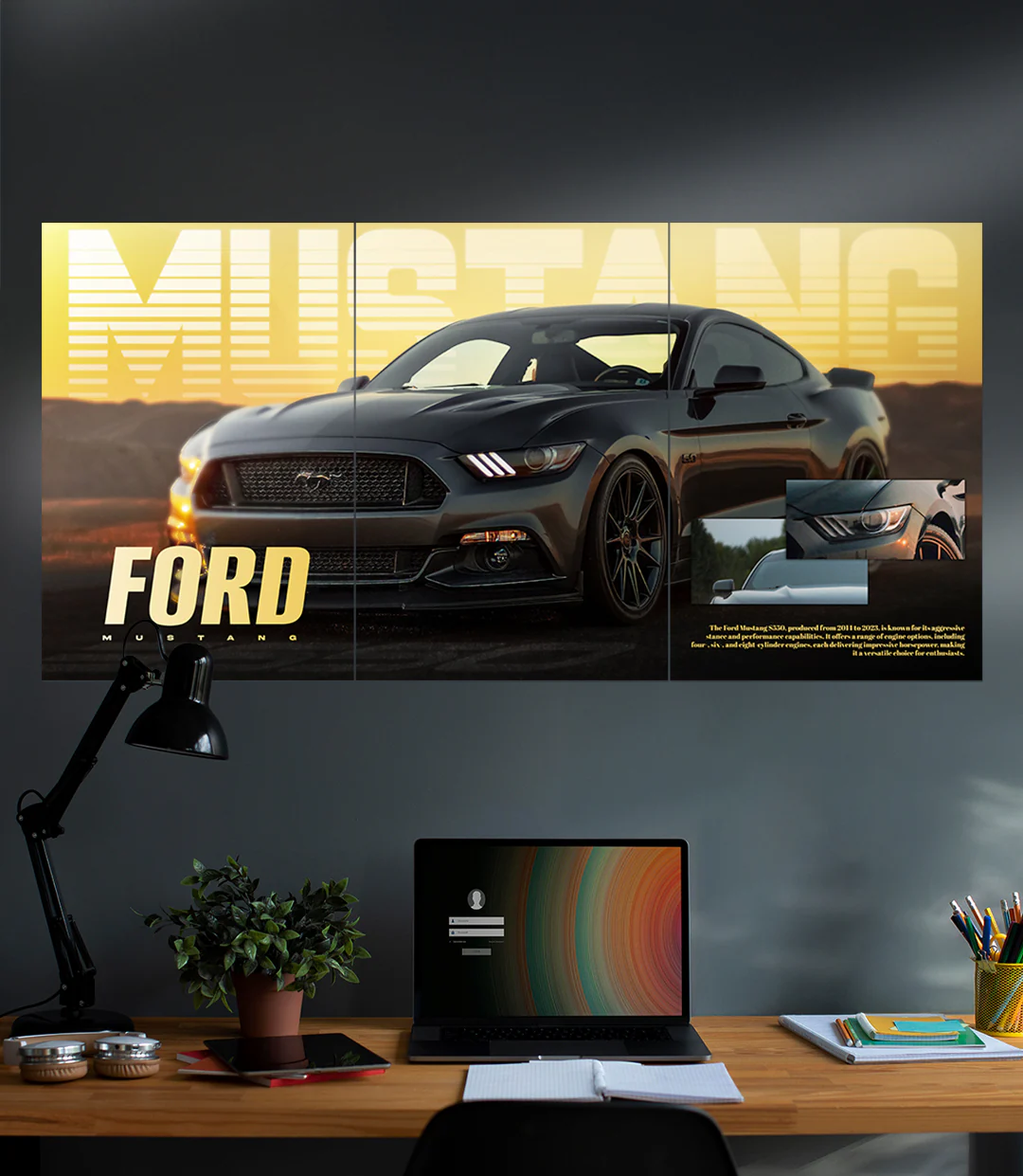 FORD MUSTANG #01 | Car Set | 3 Piece Set - Image 2