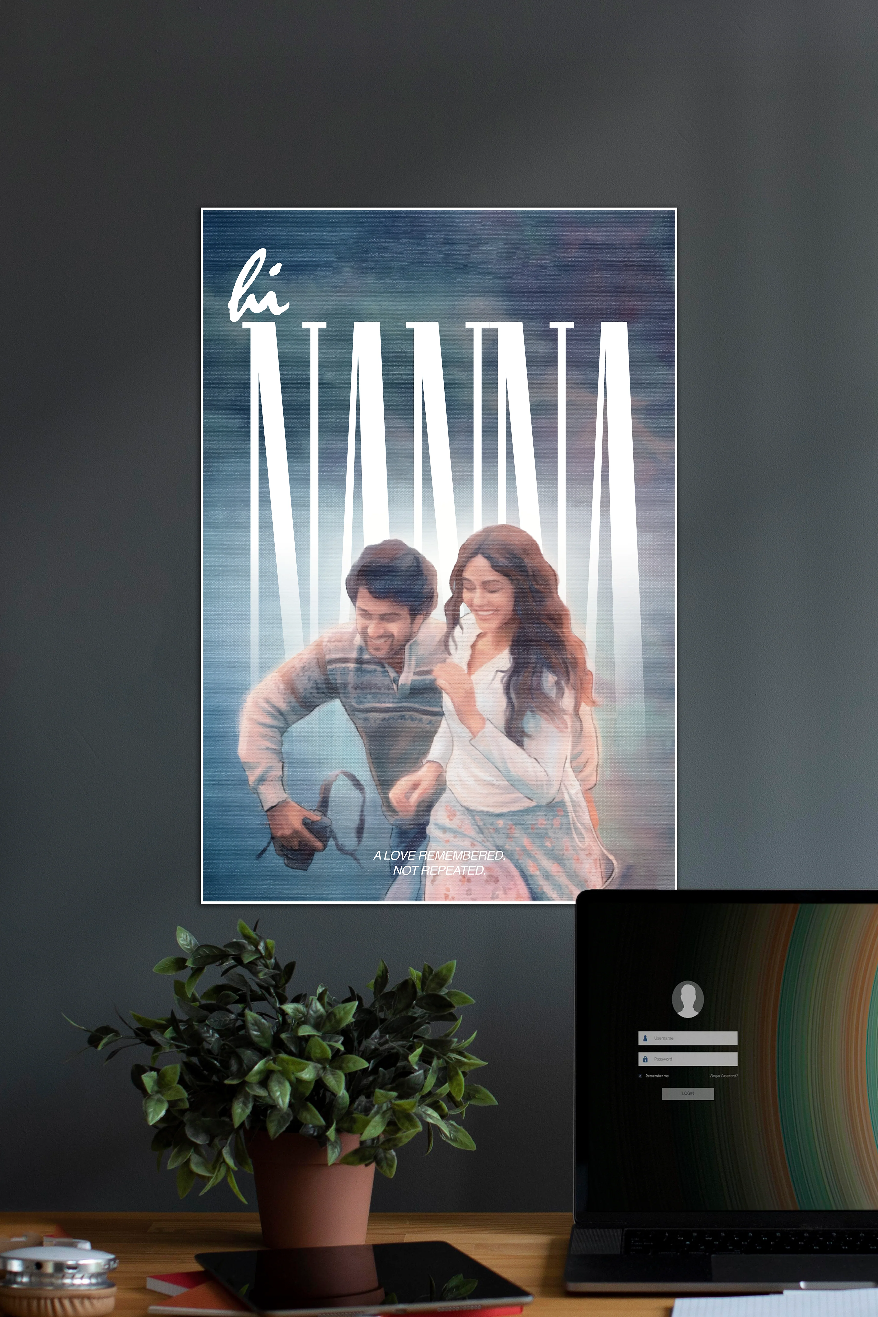 Hi Nanna | A Love Remembered | Emotional Aesthetic | Movie Posters - Image 3