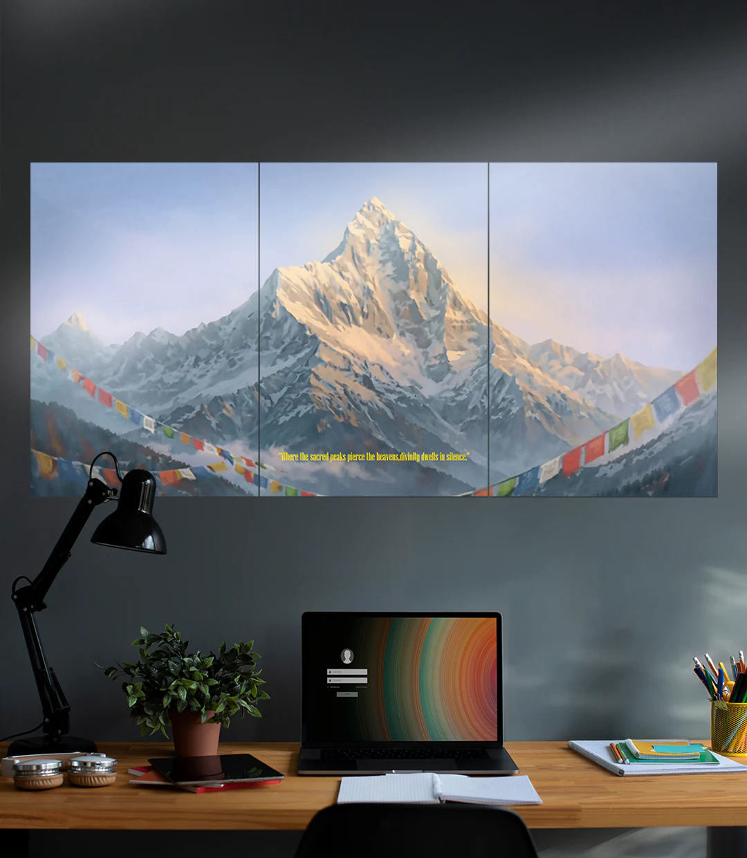 Himalayan Serenity | Machhapuchhre | Devotional | 3 Piece Set - Image 2