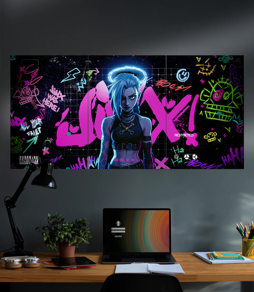 Jinx Was Here | Arcane | 3 Piece Set - Image 2