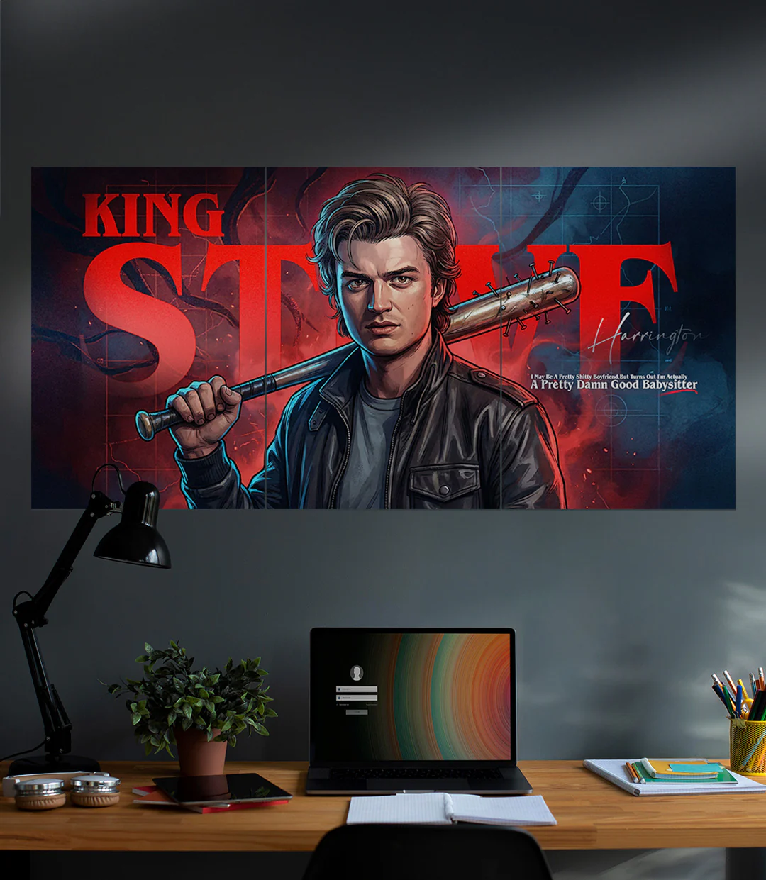 King Steve Harrington | Stranger Things #00 | 3 Piece Set - Image 2