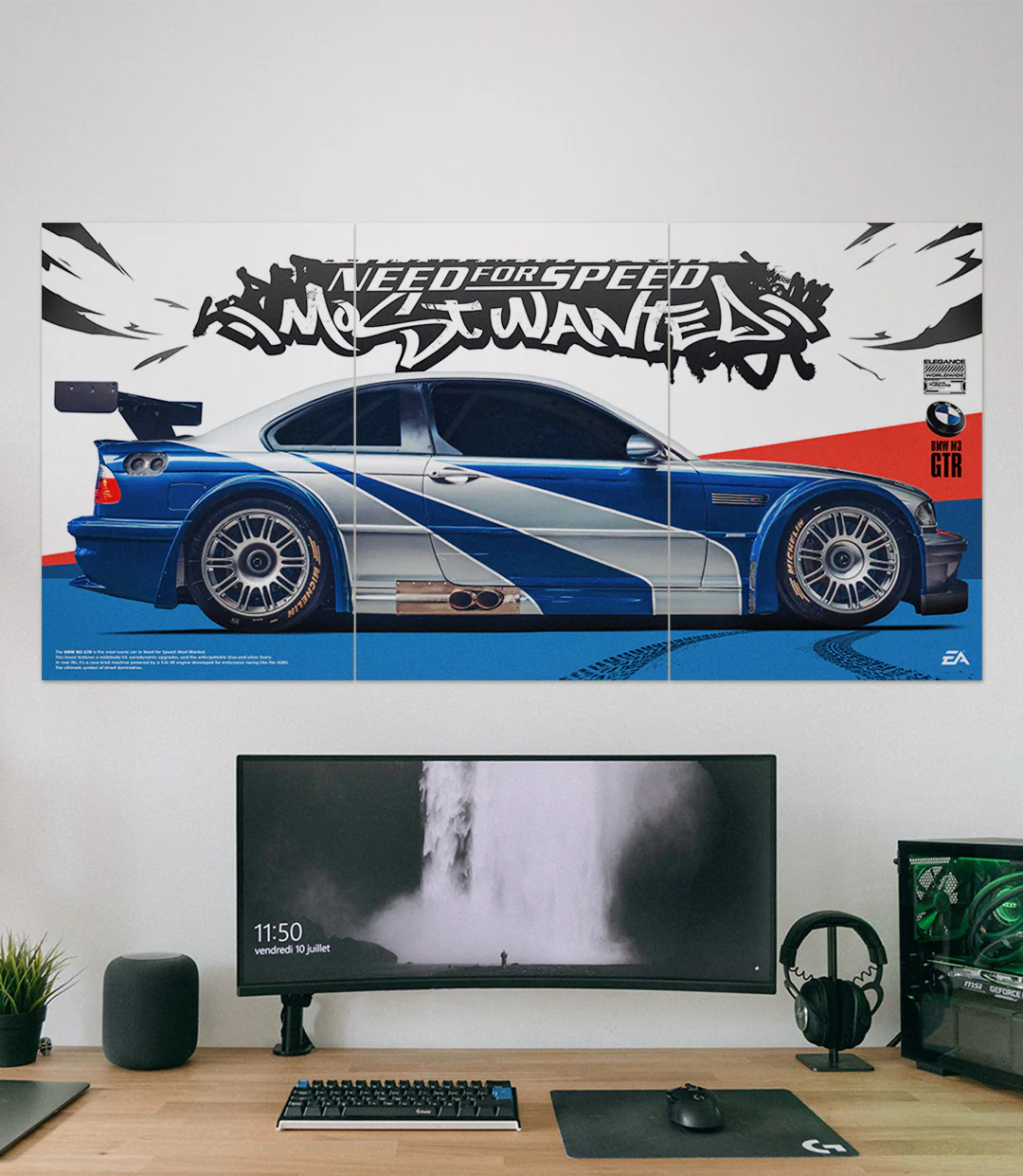 MOST WANTED x BMW M3 GTR | NFS | Car Set | 3 Piece Set - Image 2