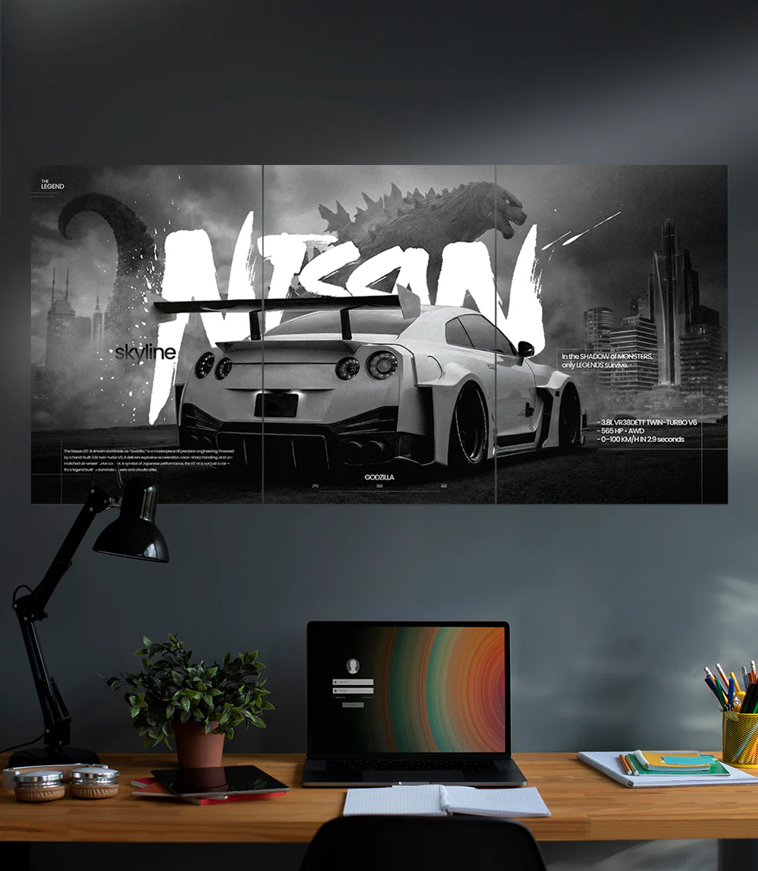Nissan Skyline GOZILLA  | Car Set | 3 Piece Set - Image 2