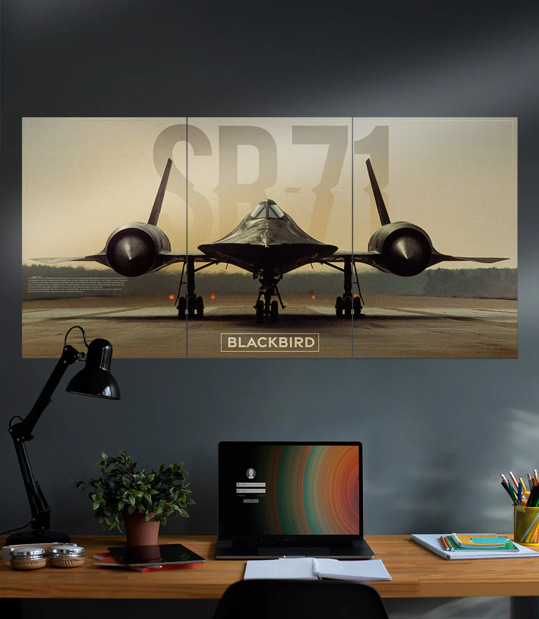 SR 71 BLACKBIRD | Fighter Jet | 3 Piece Set - Image 2