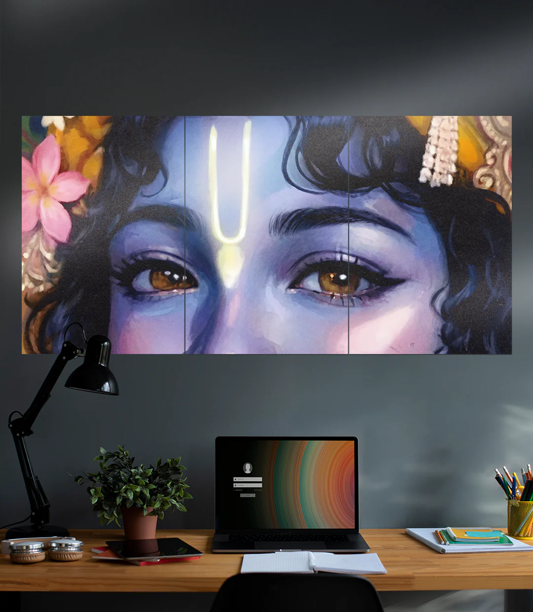 The Divine Vision | Krishna | Devotional | 3 Piece Set - Image 2