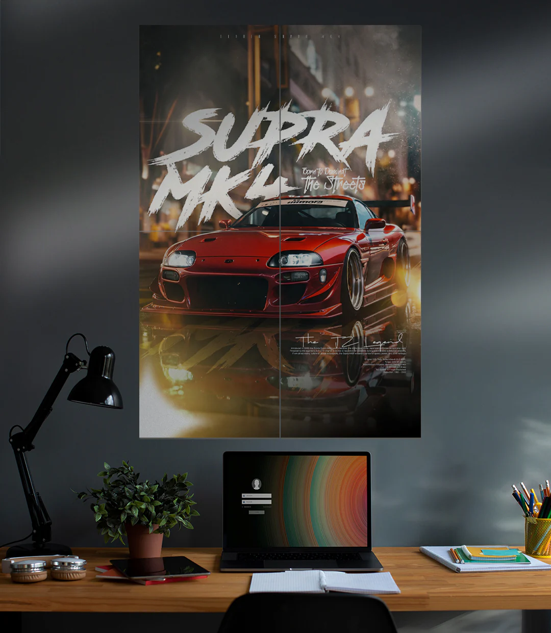 Toyota Supra MK4 JDM Street Racing | 4 Piece Set - Image 2
